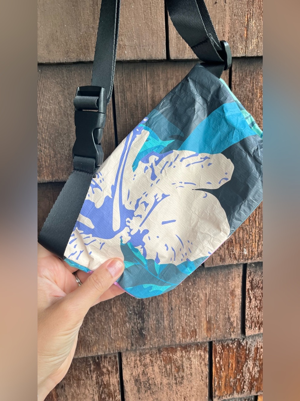 NWT Aloha Collection mini hip pack pau Hana • tropical Hawaii style • waterproof - Picture 6 of 8